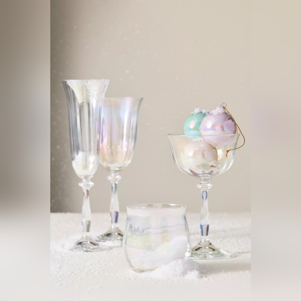 Anthropologie New York City Ballet Coupe Glasses, Set of 2 - Picture 3 of 3